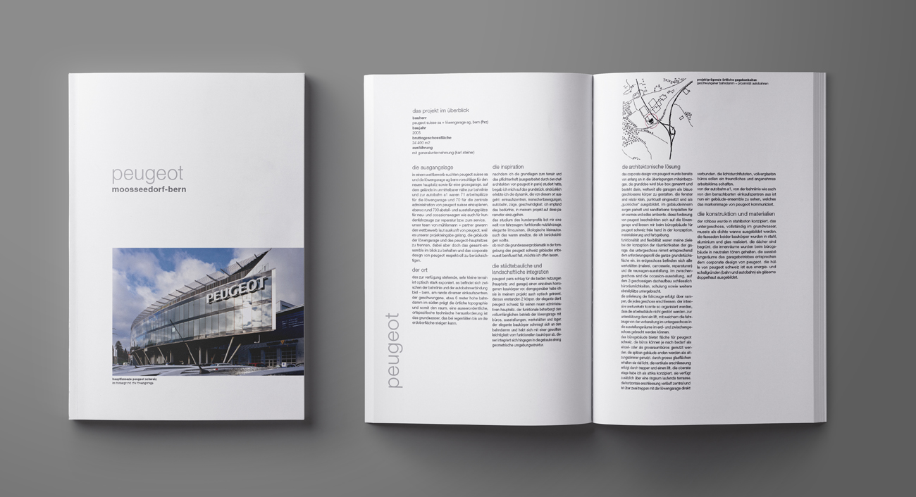 BROSCHÜRE | Architektur